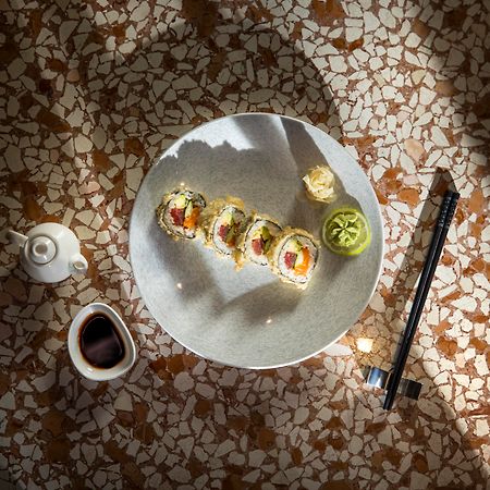 Lone Hotel By Maistra Collection Rovigno Esterno foto A rendering of a sushi scene