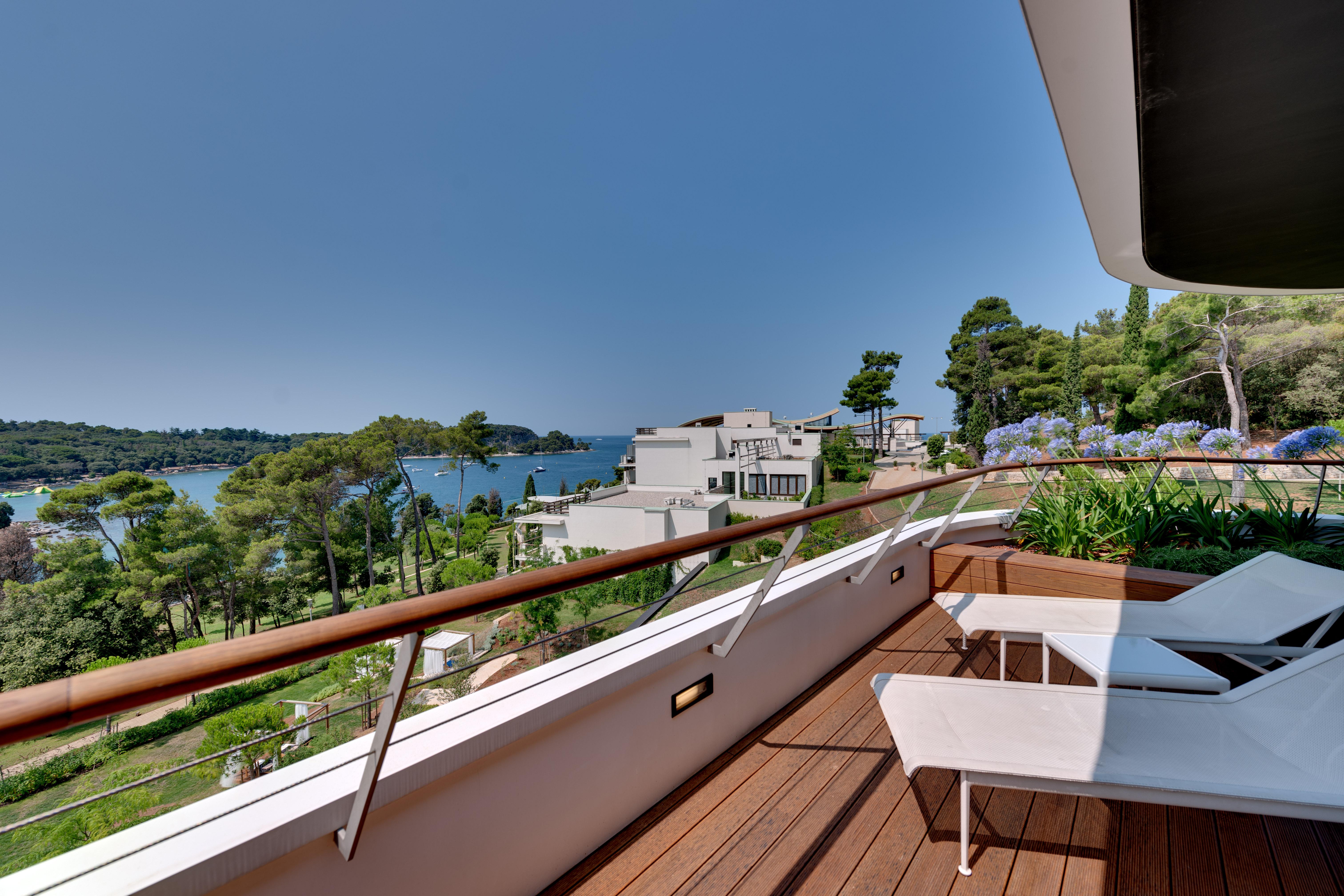Lone Hotel By Maistra Collection Rovigno Esterno foto View from the hotel