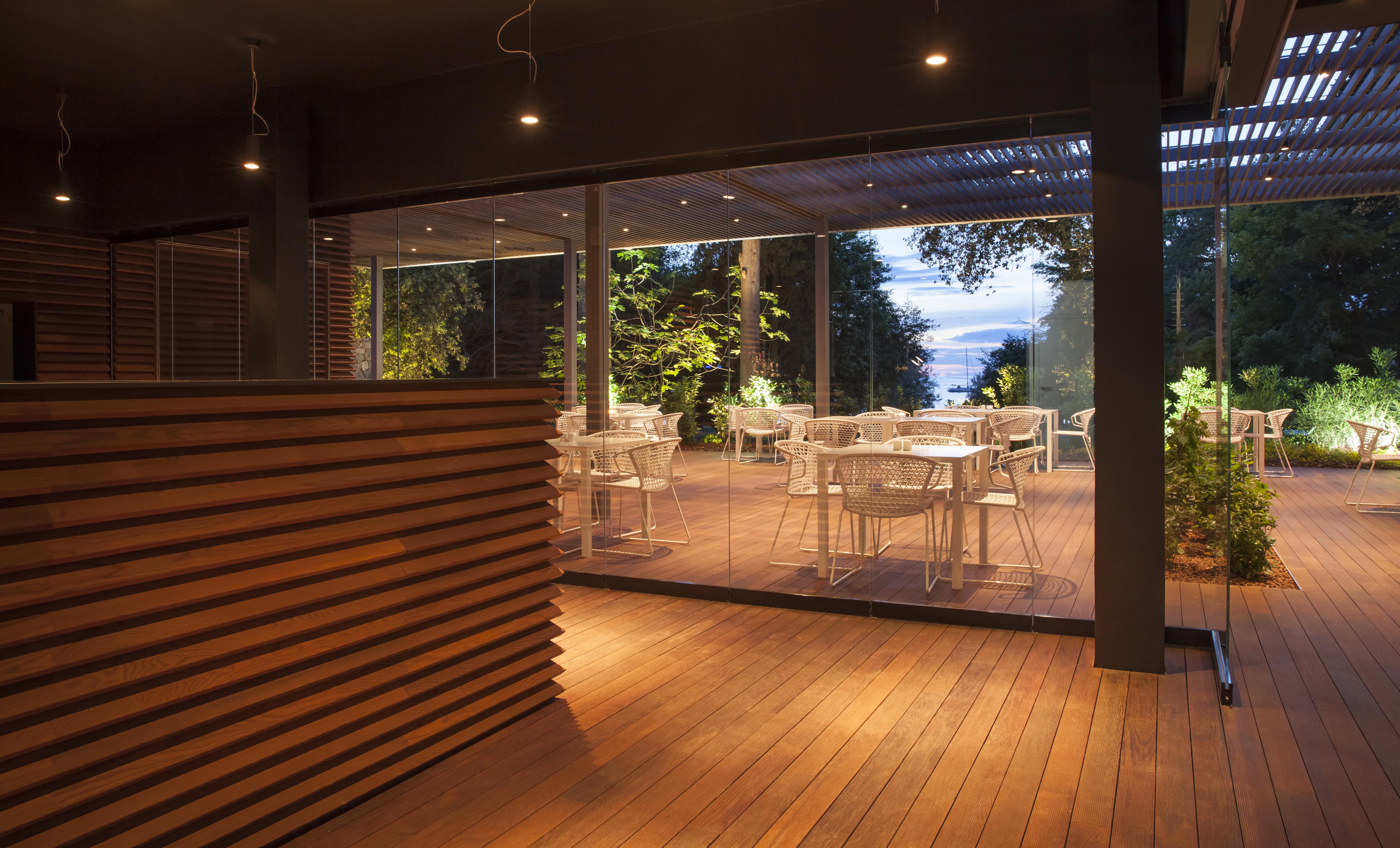 Lone Hotel By Maistra Collection Rovigno Esterno foto Restaurant